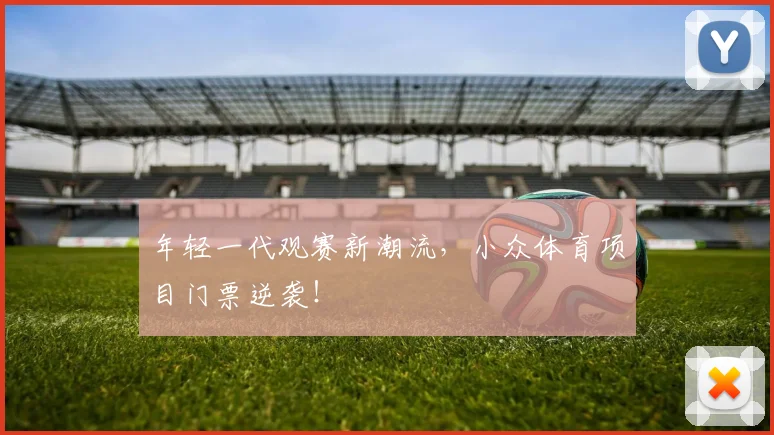 年轻一代观赛新潮流,小众体育项目门票逆袭!